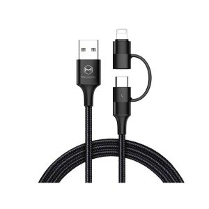 کابل تبدیل USB به لایتنینگ/USB-C مک دودو مدل CA-6800 طول 1.2 متر