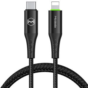 کابل تبدیل USB-C به لایتنینگ مک دودو مدل Auto Power Off CA-7360-M01 طول 1.2 متر