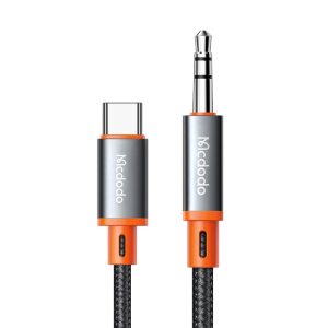 کابل تبدیل USB-C به جک 3.5 میلی‌متری مک دودو مدل CA-090 HIFI طول 1.8 متر