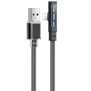 کابل تبدیل USB به لایتنینگ مک دودو مدل 90Transparent طول 1.8متر