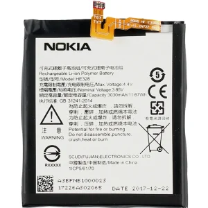 باتری موبایل مدل HE328 مناسب برای گوشی موبایل Nokia 8