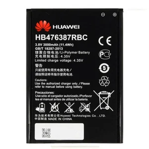 باتری موبایل مدل HB476387RBC ظرفیت 3000 میلی آمپر ساعت مناسب برای گوشی موبایل هوآوی G750